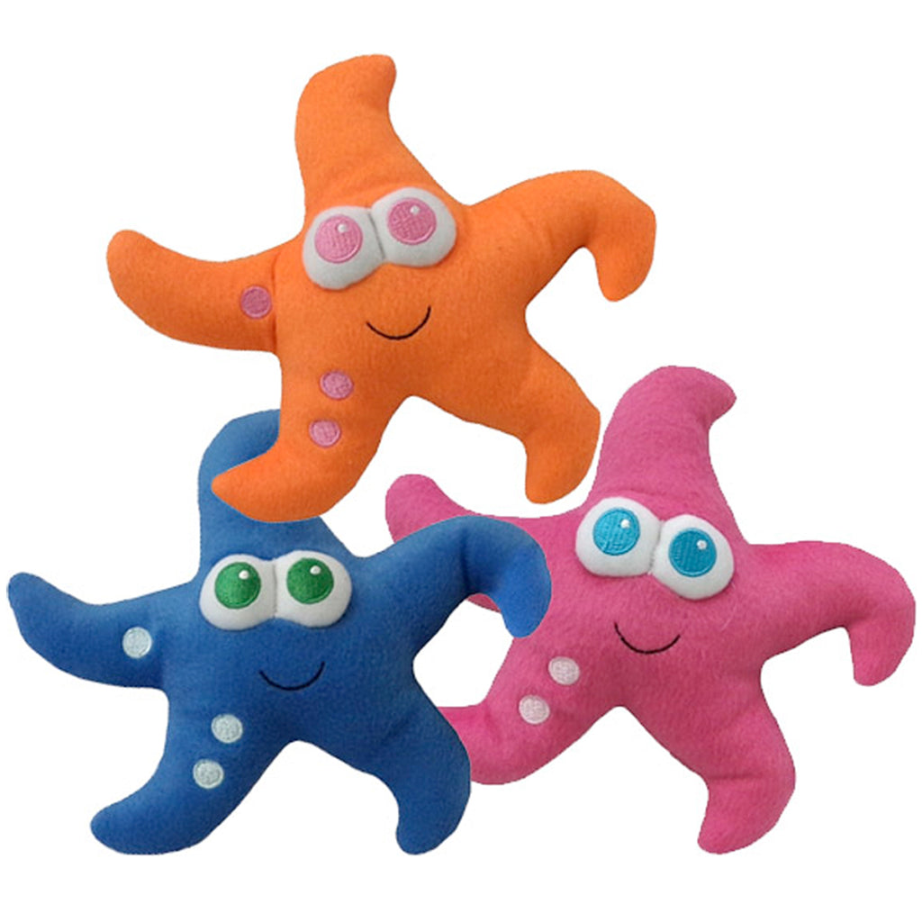 Lulubelles Power Plush Starfish Dog Toys